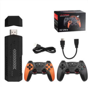 X2 PRO 4K Retro Game Stick - 41,000+ Games, 3D HD Console, 64GB