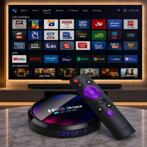 H96 Max 8K Ultra HD Android TV Box | Turn Your Simple LED into a Smart Android TV