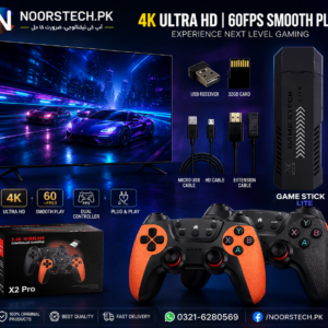 K8 pro 4K Retro Game Stick - 30,000+ Games, 64GB, PSP & PS1 Support