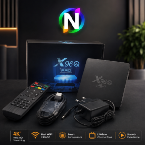 X96Q Pro Android 15 TV Box – 8GB RAM 128GB 4K Smart Streaming Box